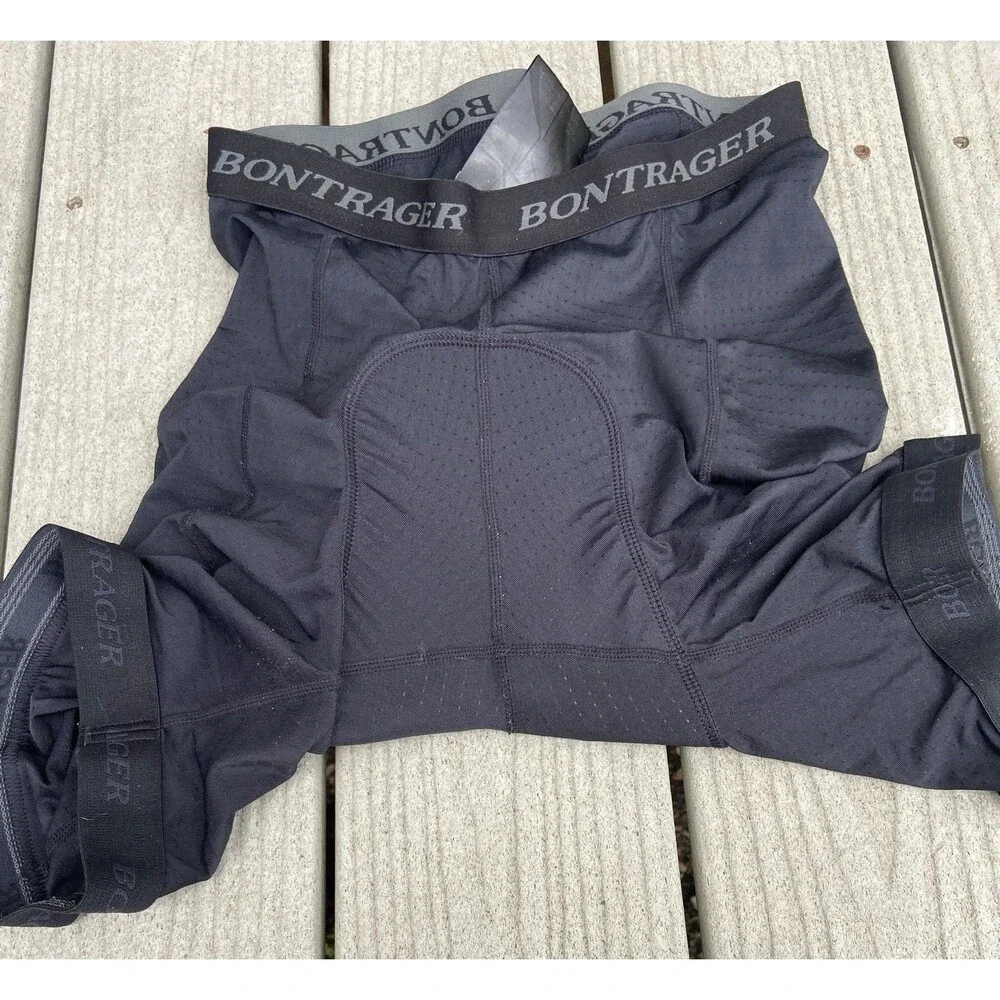 Bontrager Solstice Padded Cycling Shorts Liner Large Bike Riding Base Layer